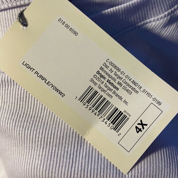 Women's Slim Fit Long Sleeve Ribbed T-Shirt - A New Day™ - Picture 5 of 5